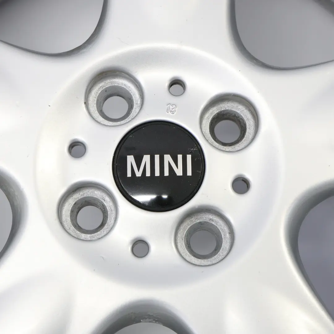 Mini Cooper One R50 R55 R56 Silver Wheel Alloy Rim 15" 5-Start Spooler 100