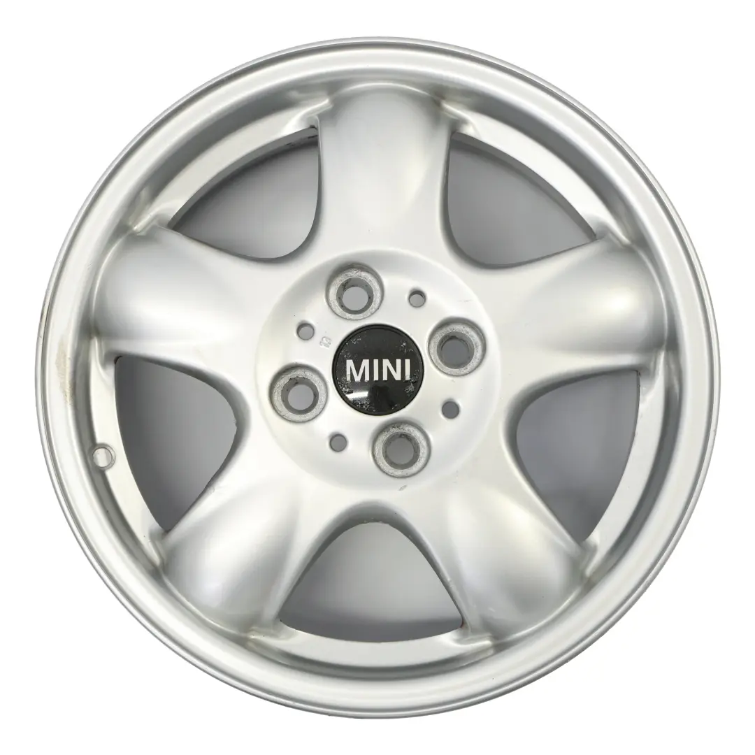 Mini Cooper R50 R56 AlluMini o Cerchione IN Lega Argento 15 " 5 Stella Spooler