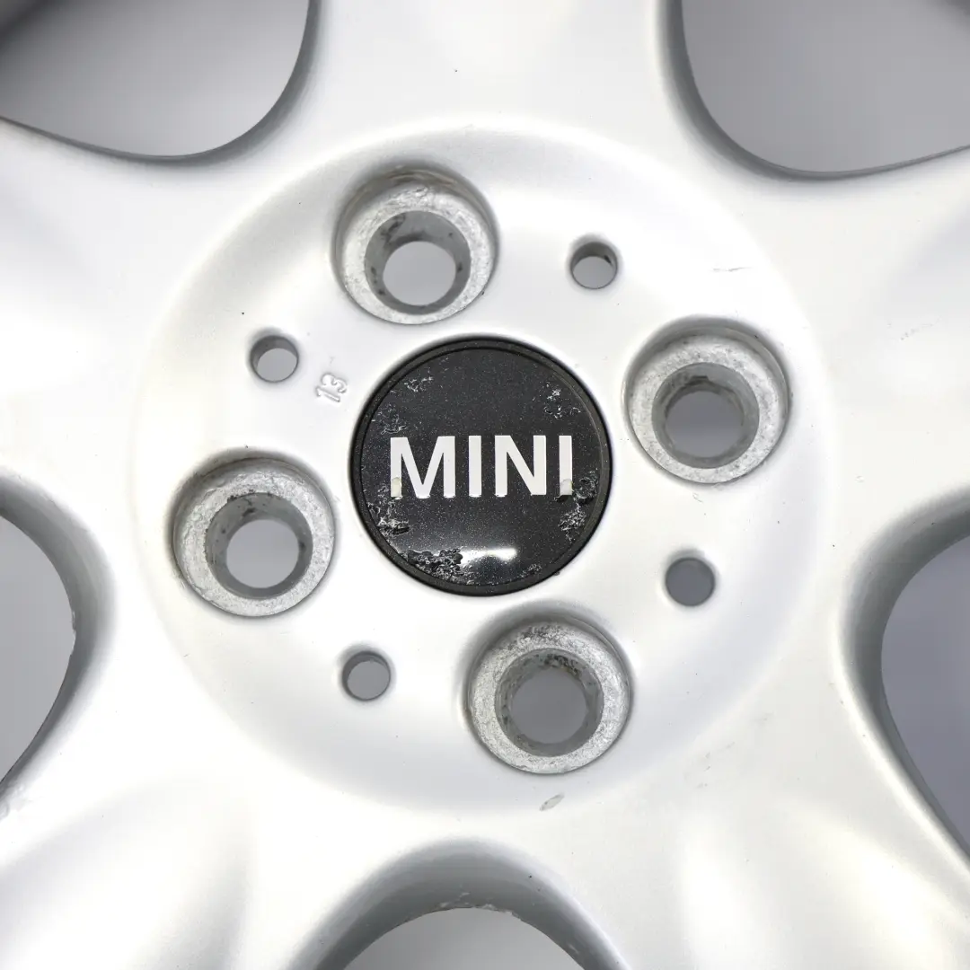 Mini Cooper R50 R56 AlluMini o Cerchione IN Lega Argento 15 " 5 Stella Spooler