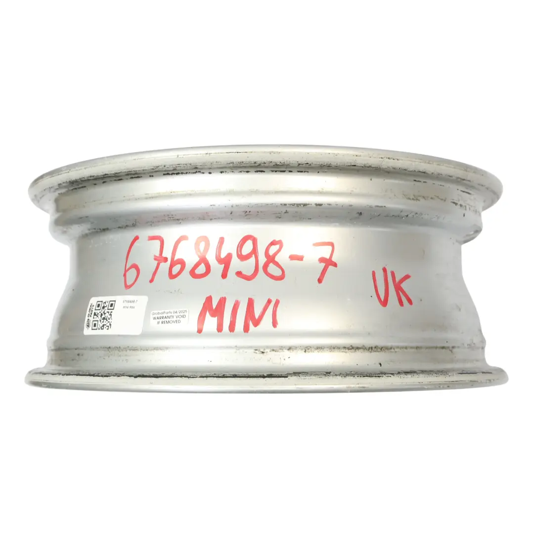 Mini Cooper R50 R56 Llanta aleación plateada 15" 5,5J ET:45 5-Start Spooler 100