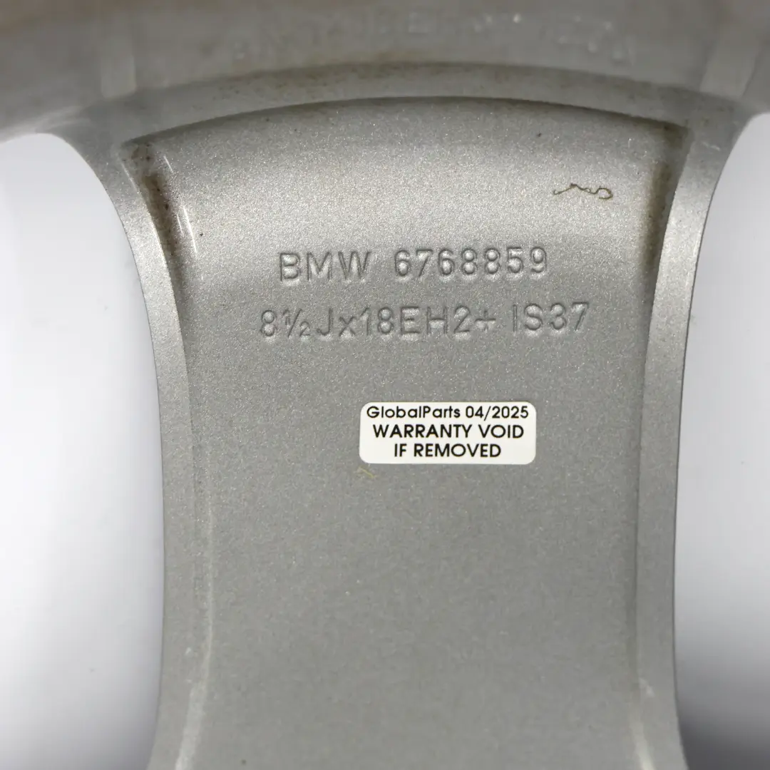 BMW E90 E91 E92 E93 Rear Wheel Alloy Rim 18" Star Spoke 189 8,5J ET:37