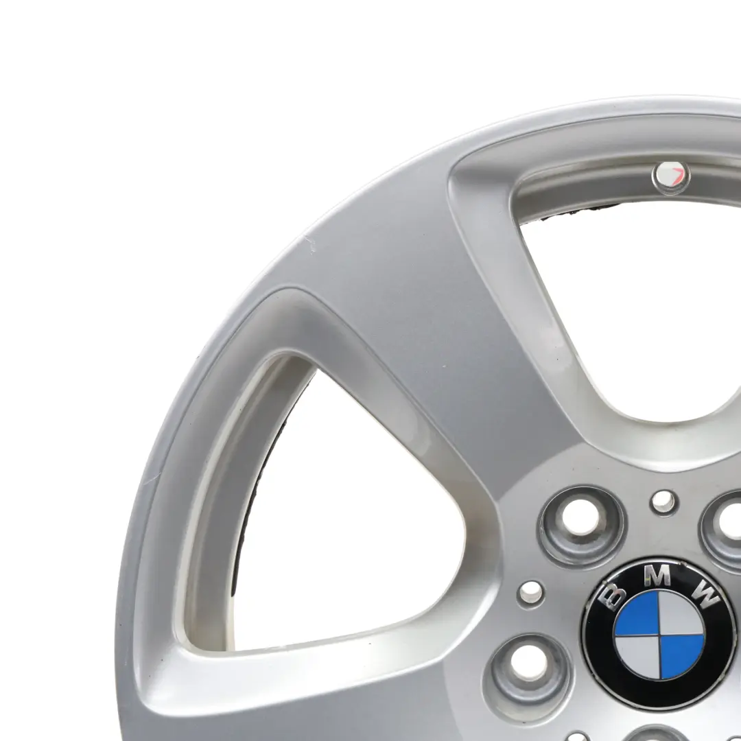 BMW E60 E61 Argento Cerchio In Lega 17" 7,5J ET:20 Styling 243 6777346