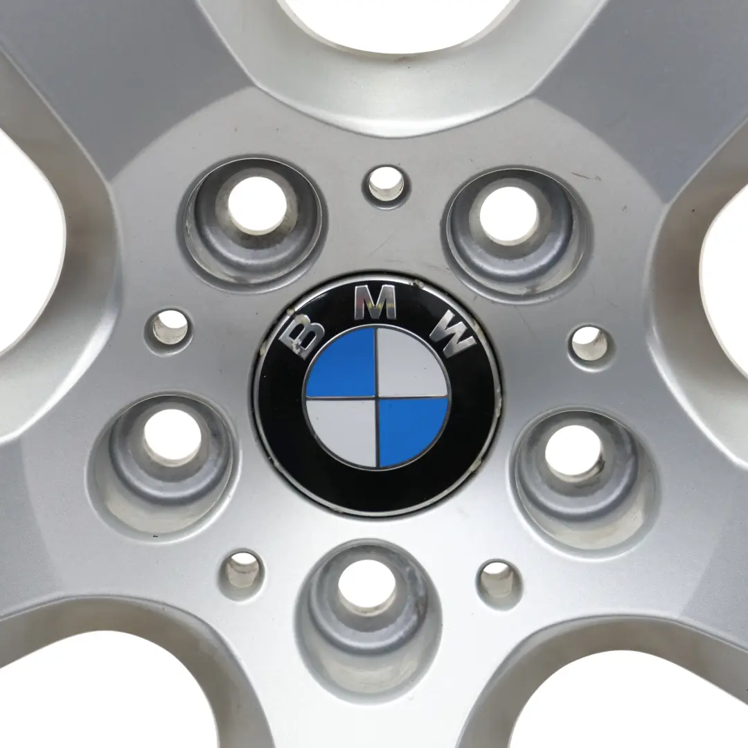 BMW E60 E61 Argento Cerchio In Lega 17" 7,5J ET:20 Styling 243 6777346