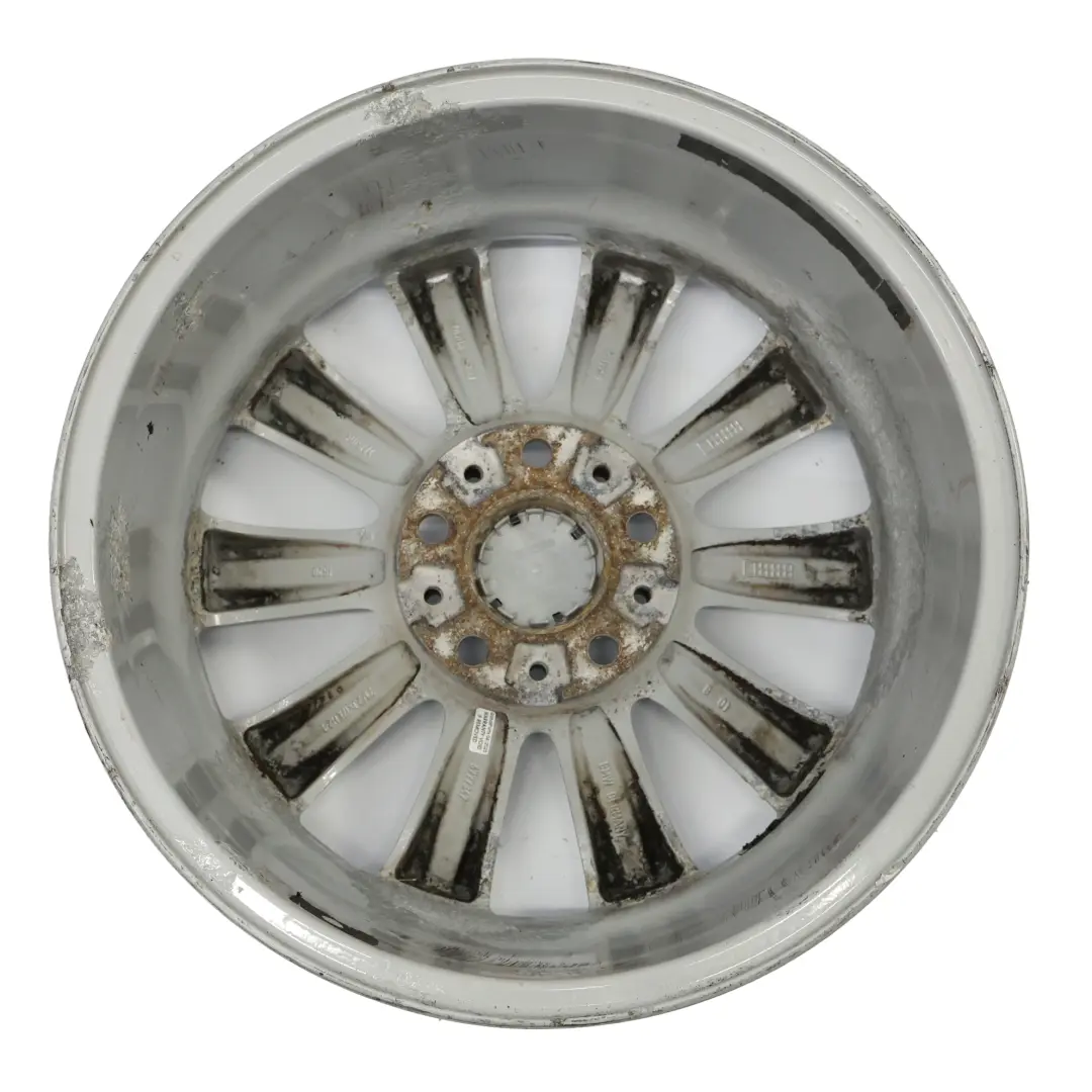 BMW E60 E61 Silver Alloy Wheel Rim 17" Radial Spoke 244 7,5J ET:20 6777347