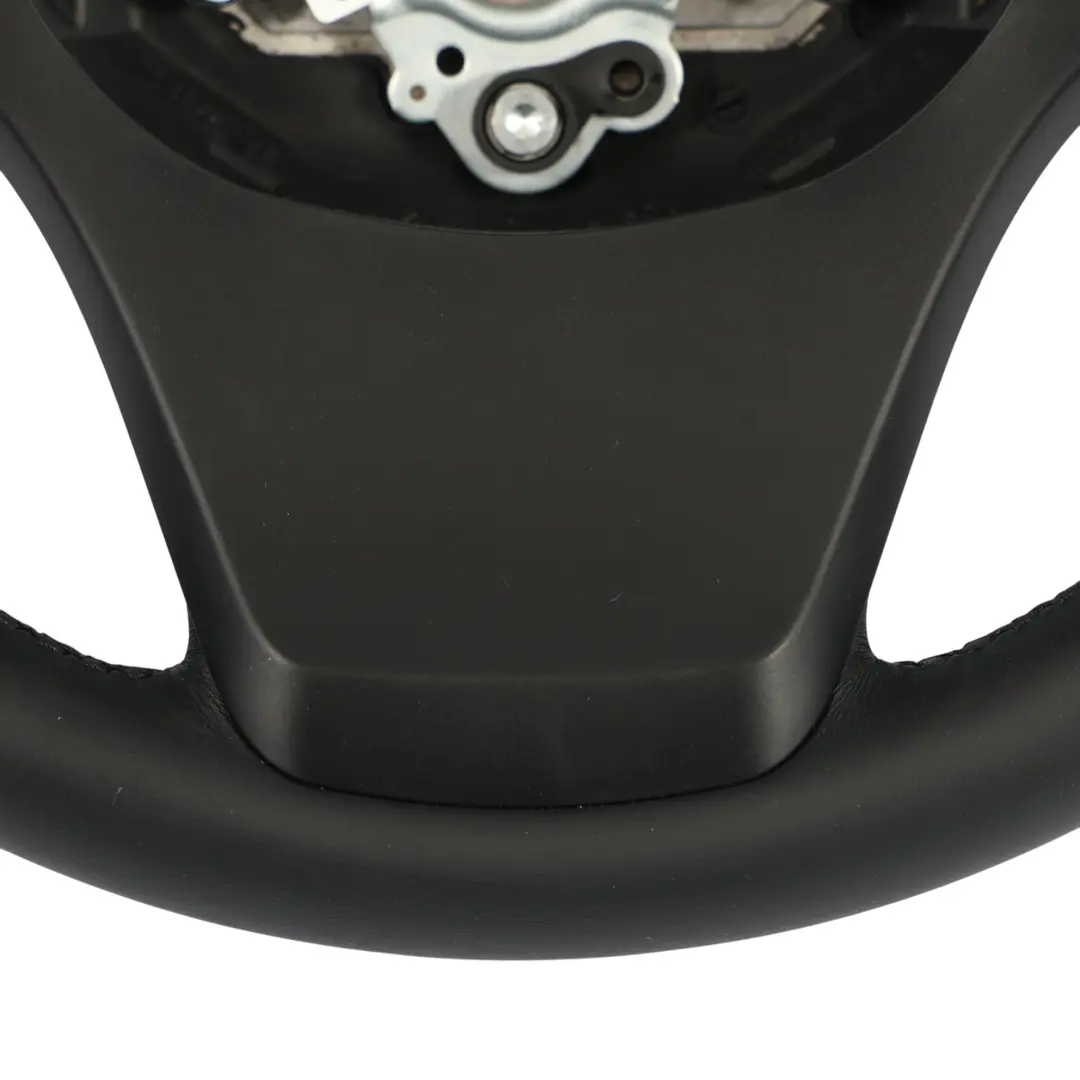 BMW X3 X5 E53 E83 NEW Black Leather Sport Steering Wheel Black Threads