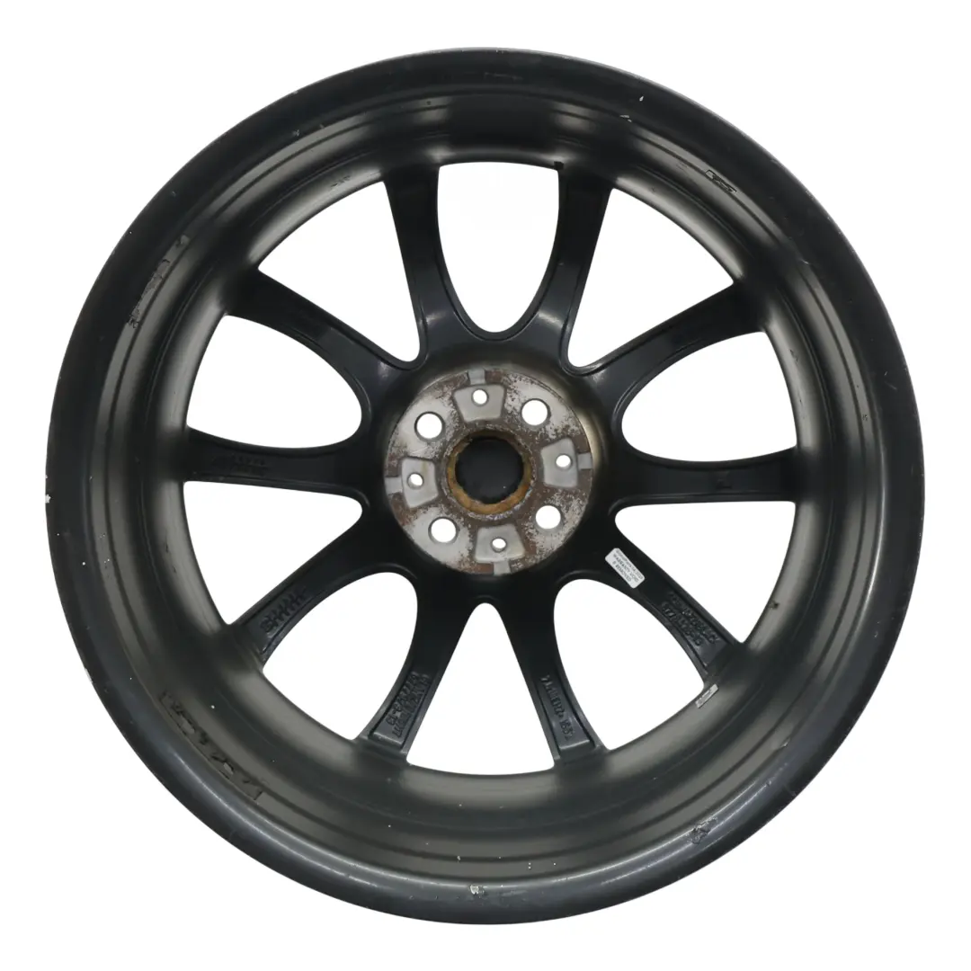 Mini R50 R56 John Cooper Works JCW Black Wheel Alloy Rim 18" Double Spoke