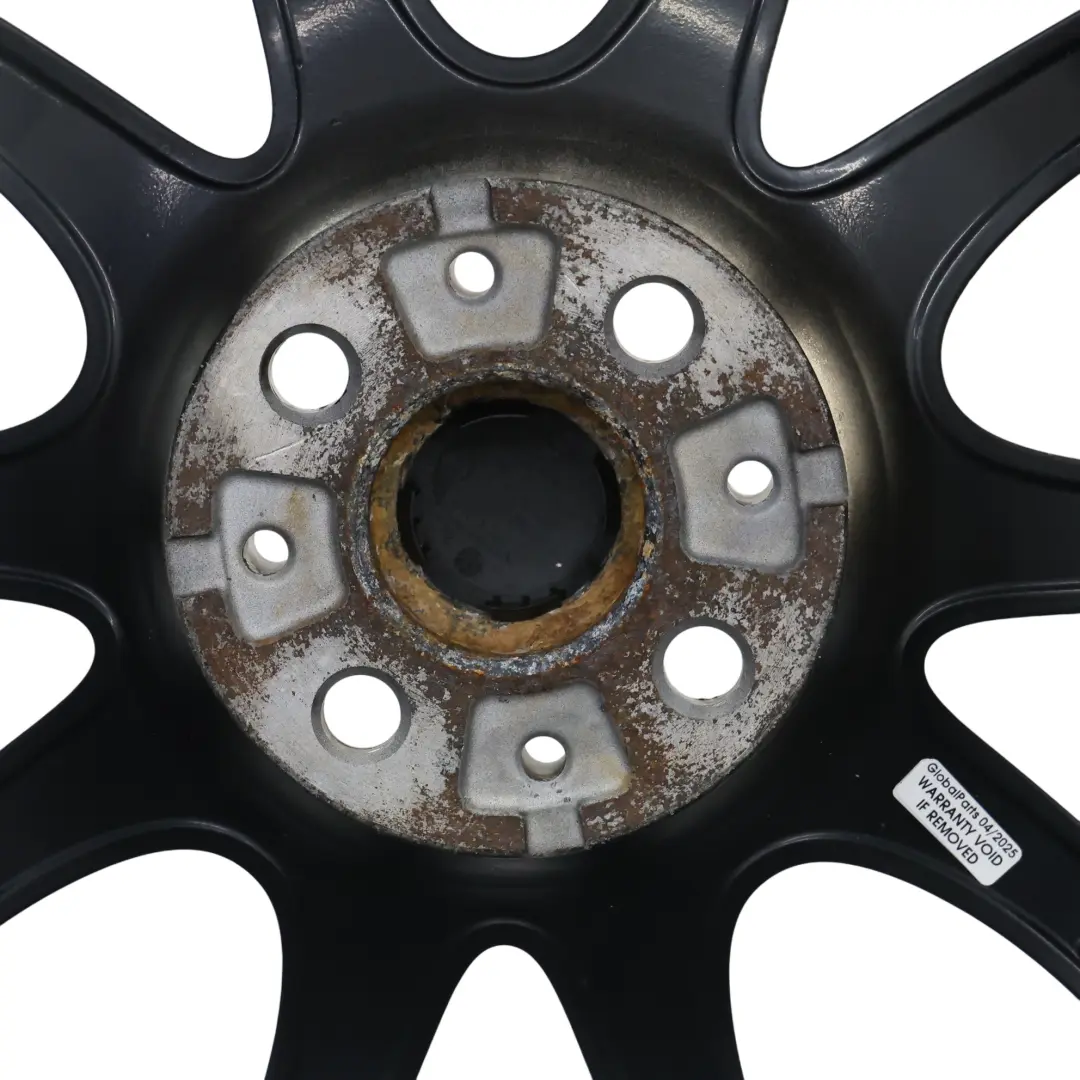 Mini R50 R56 John Cooper Works JCW Black Wheel Alloy Rim 18" Double Spoke