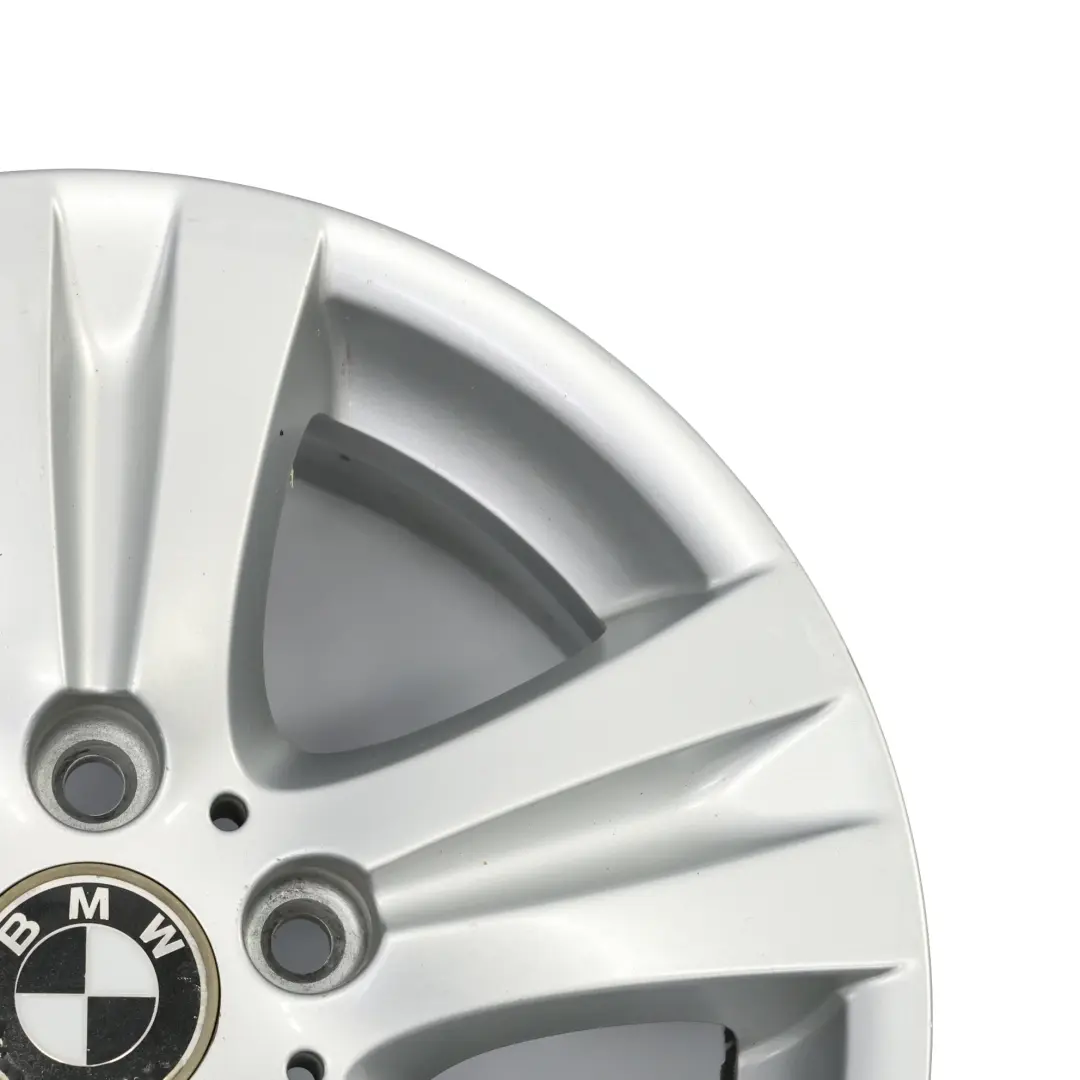 BMW E81 E87 E88 Silver Wheel Alloy Rim 16" 7J ET:44 Double Spoke 222 6779696