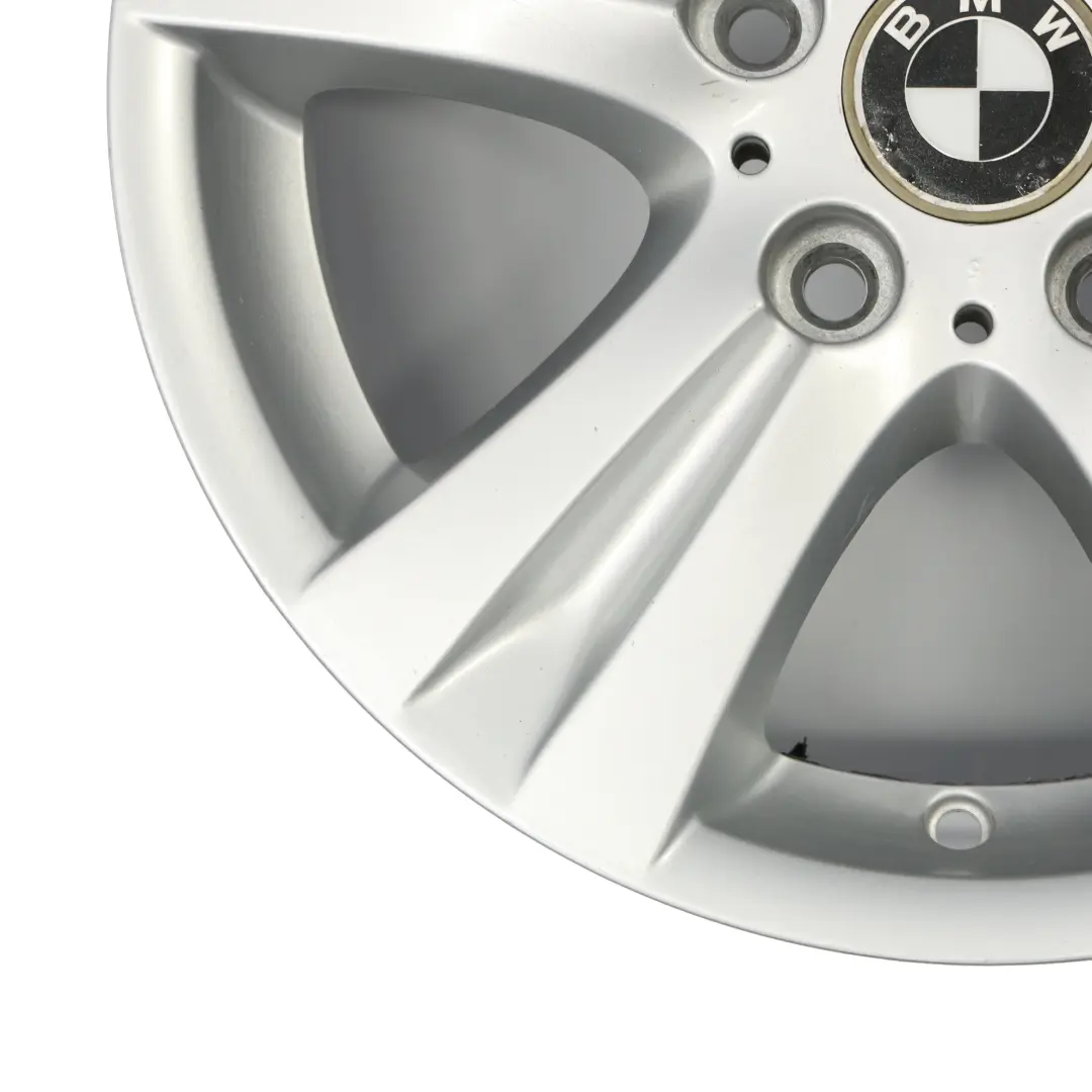 BMW E81 E87 E88 Silver Wheel Alloy Rim 16" 7J ET:44 Double Spoke 222 6779696
