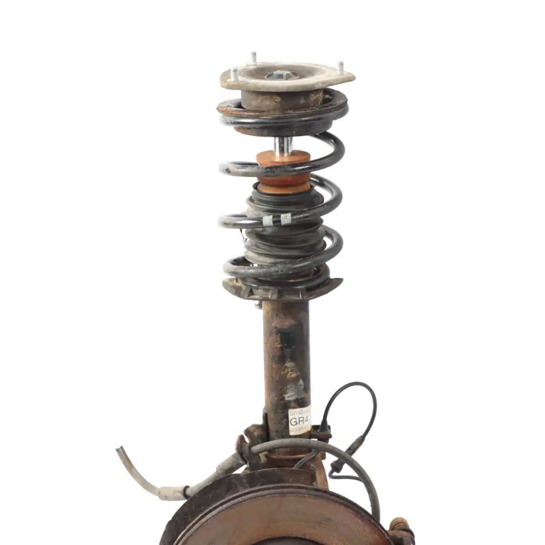 Mini R56 SD N47N anteriore destro molla puntone gamba freno sospensione Hub