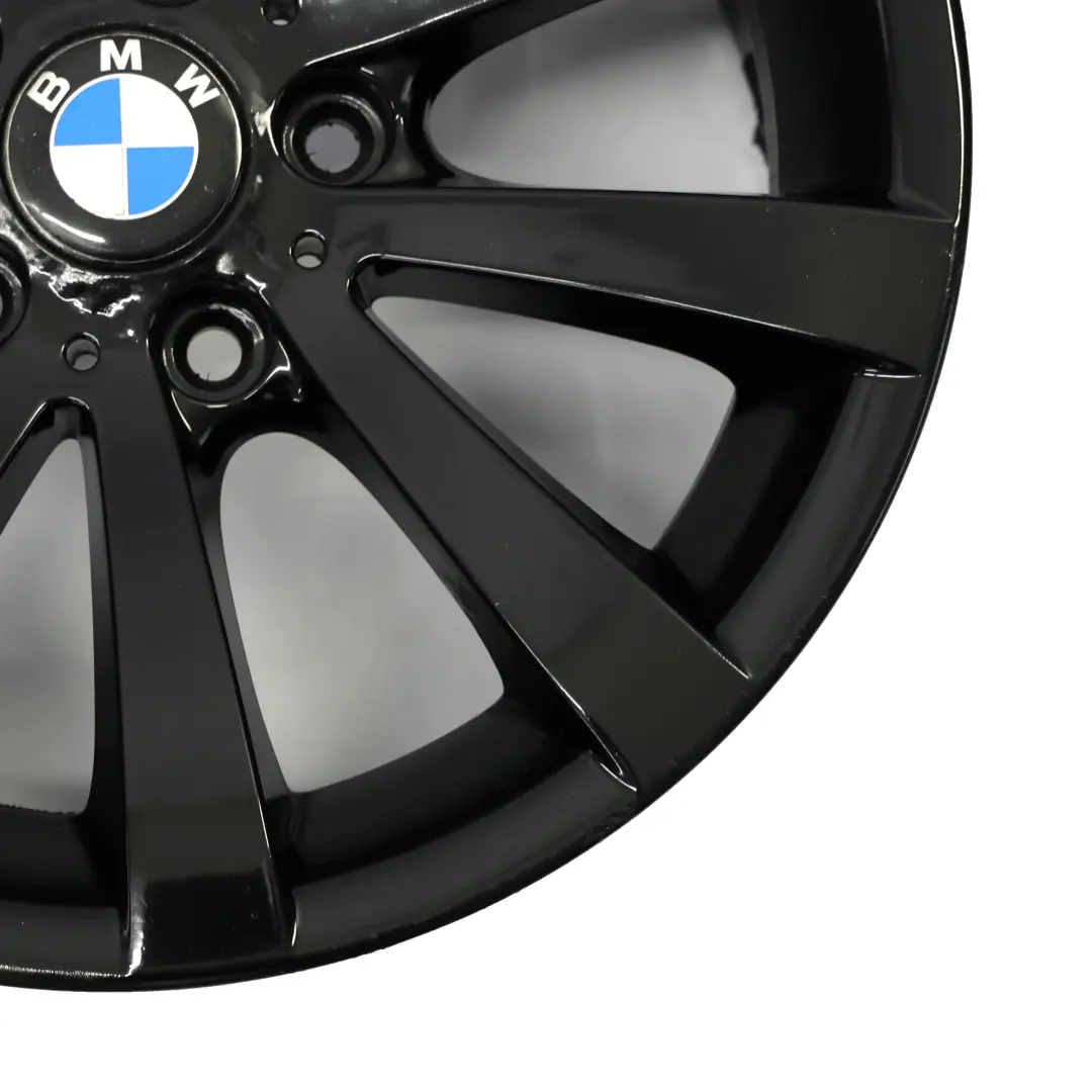 BMW E90 E91 E92 Wheel Alloy Rim Black 17" ET:34 8J V-spoke 285 6783631