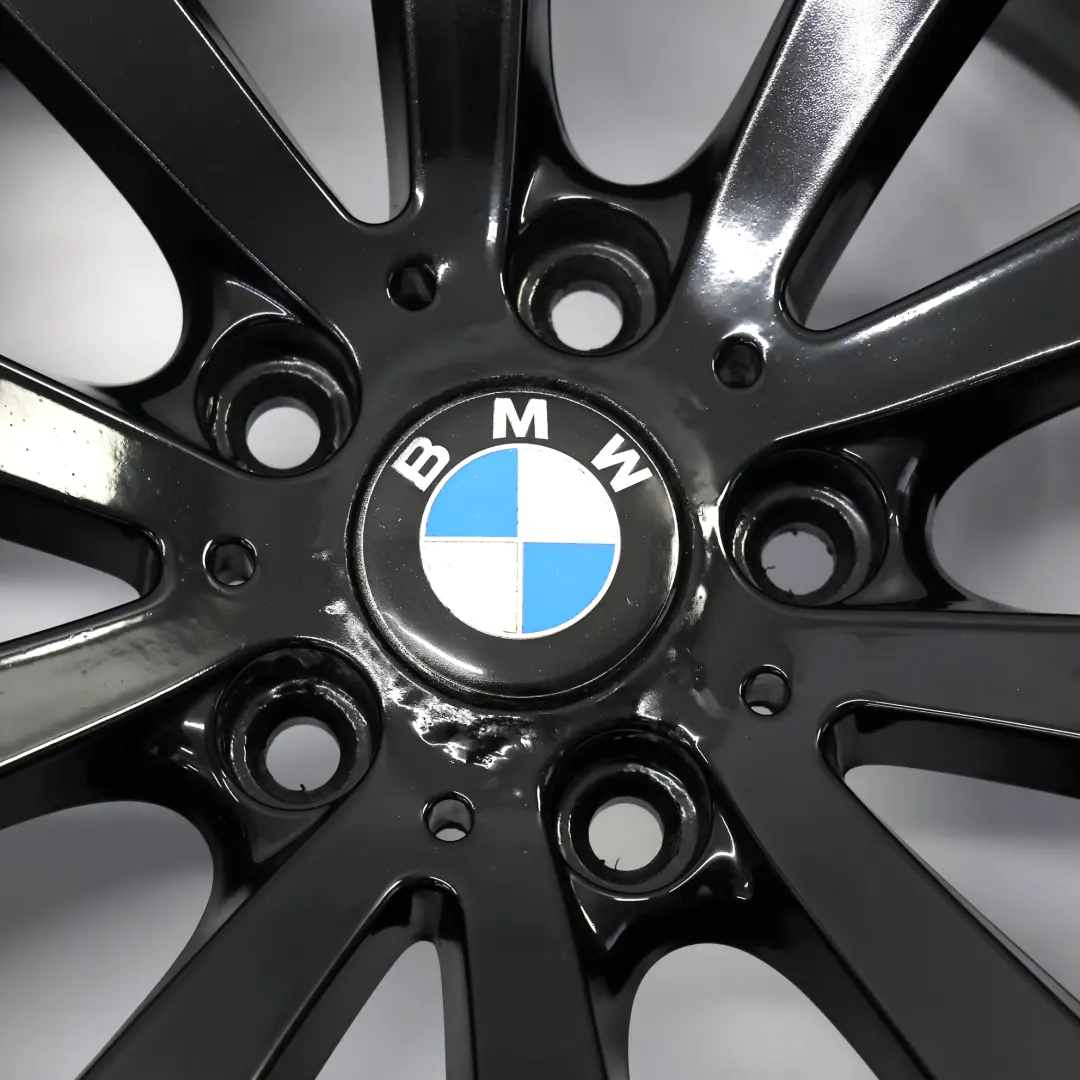 BMW E90 E91 E92 Wheel Alloy Rim Black 17" ET:34 8J V-spoke 285 6783631