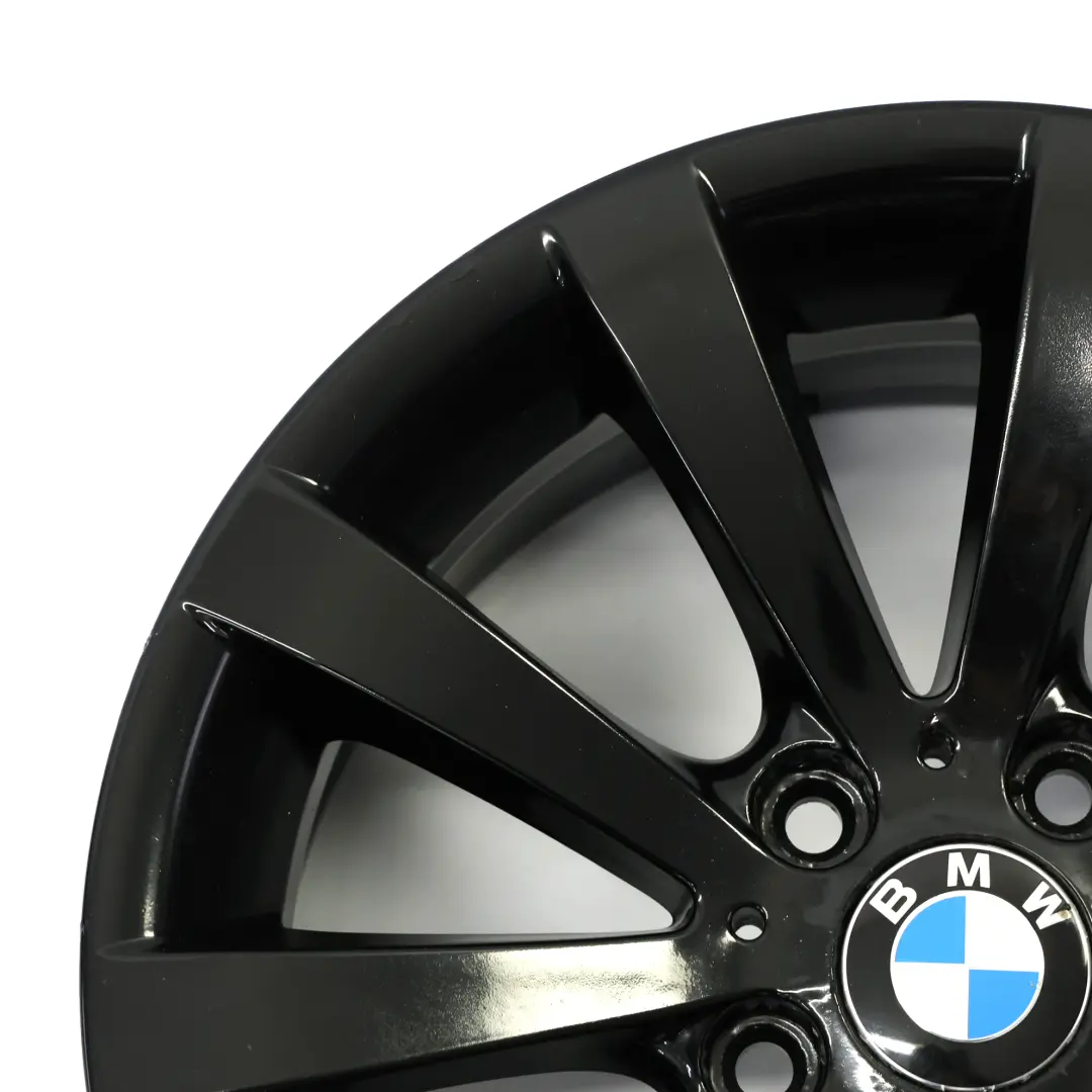 BMW E90 E91 E92 Wheel Alloy Rim Black 17" ET:34 8J V-spoke 285 6783631