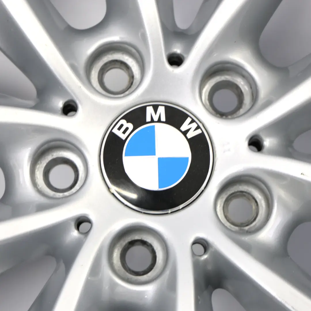 BMW F25 F26 llanta aleación plata 18" 8J ET:43 V Spoke 307 6787578