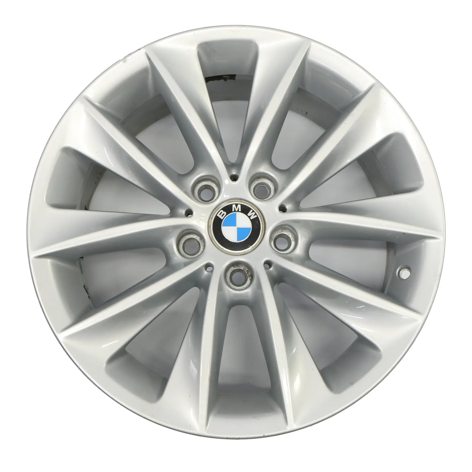 BMW F25 F26 Silver Wheel Alloy Rim 18" 8J ET:43 V Spoke 307 6787578