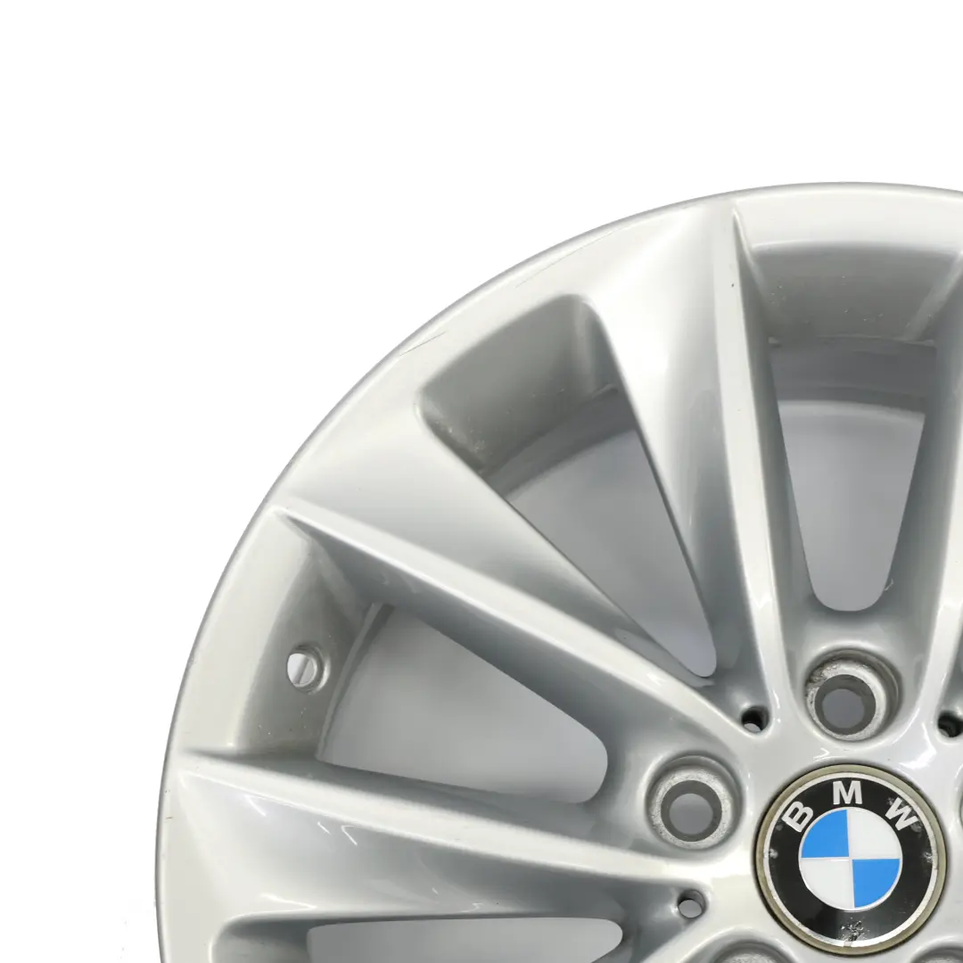 BMW X3 F25 X4 F26 Silver Wheel Alloy Rim 18" 8J ET:43 V Spoke 307 6787578