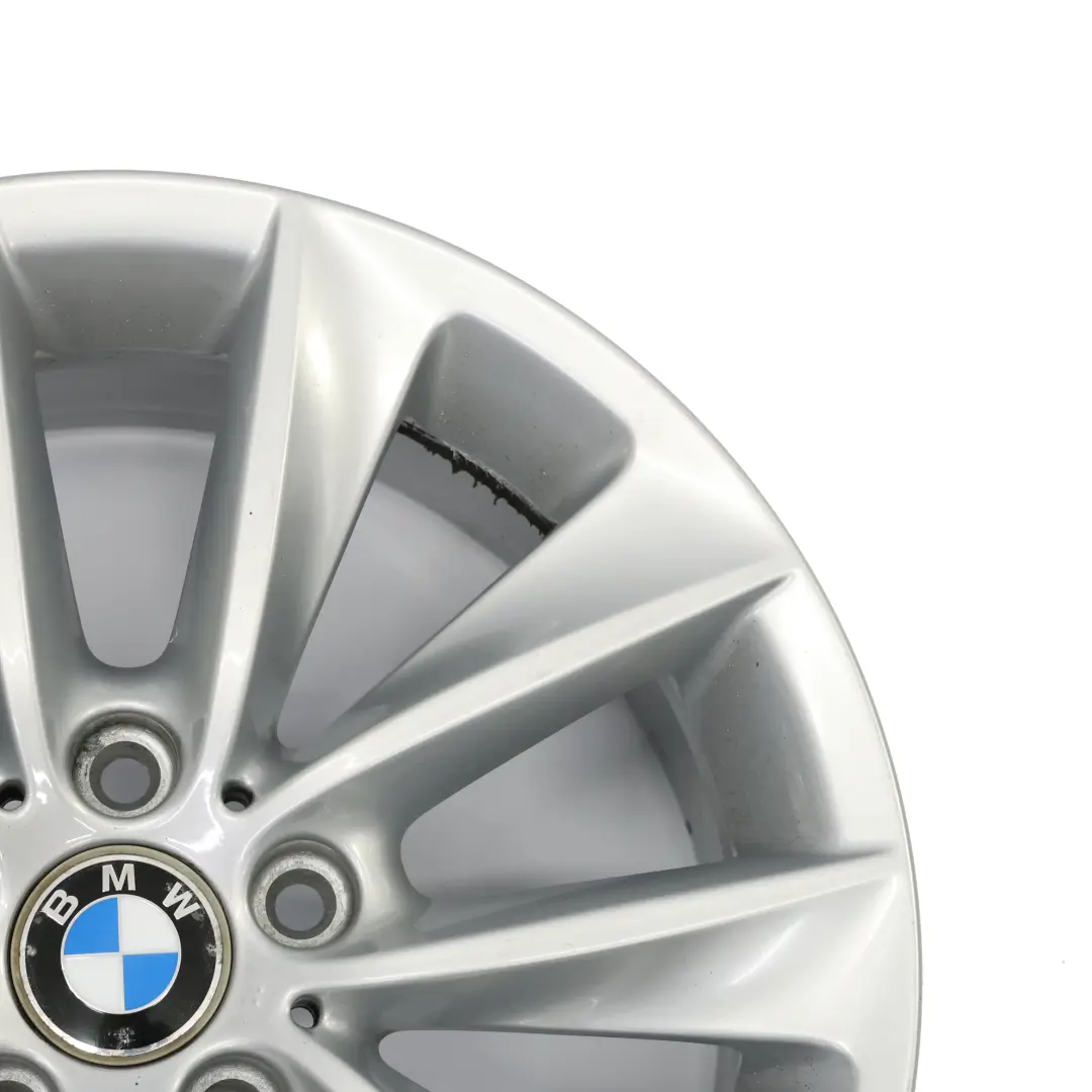 BMW X3 F25 X4 F26 Silver Wheel Alloy Rim 18" 8J ET:43 V Spoke 307 6787578