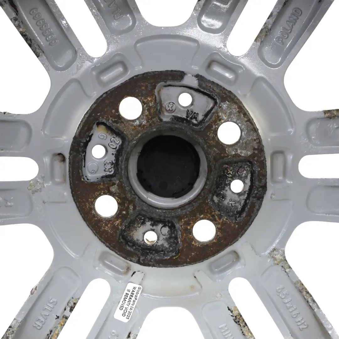 Mini Cooper One R55 R56 R57 R58 Wheel Alloy Rim 16" 6,5J 6-Star Twin Spoke 119