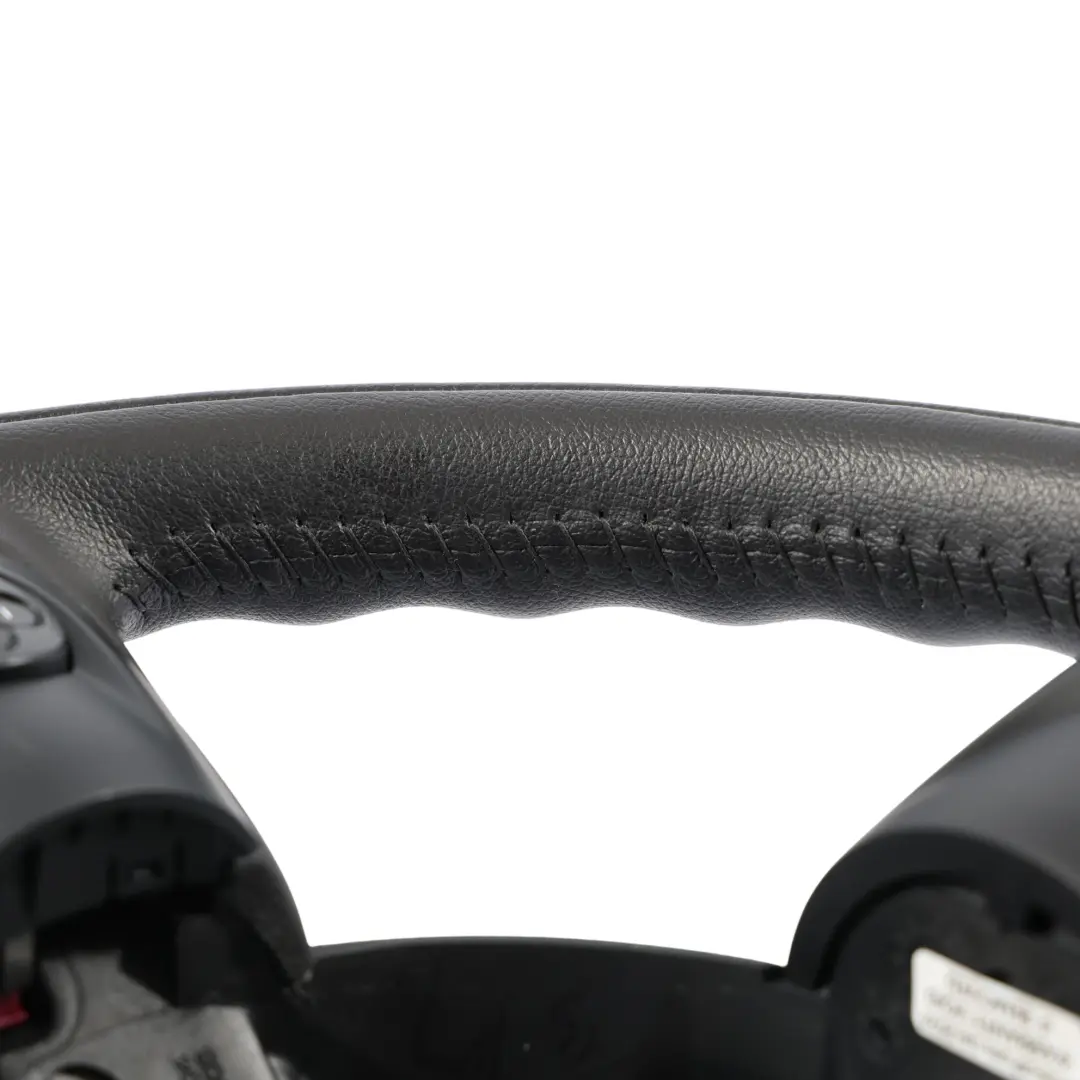 Mini Cooper R55 R56 LCI R60 Black Leather Sports Multifunction Steering Wheel