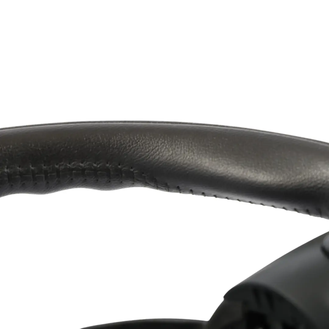 Mini Cooper R55 R56 LCI R60 Black Leather Sports Multifunction Steering Wheel
