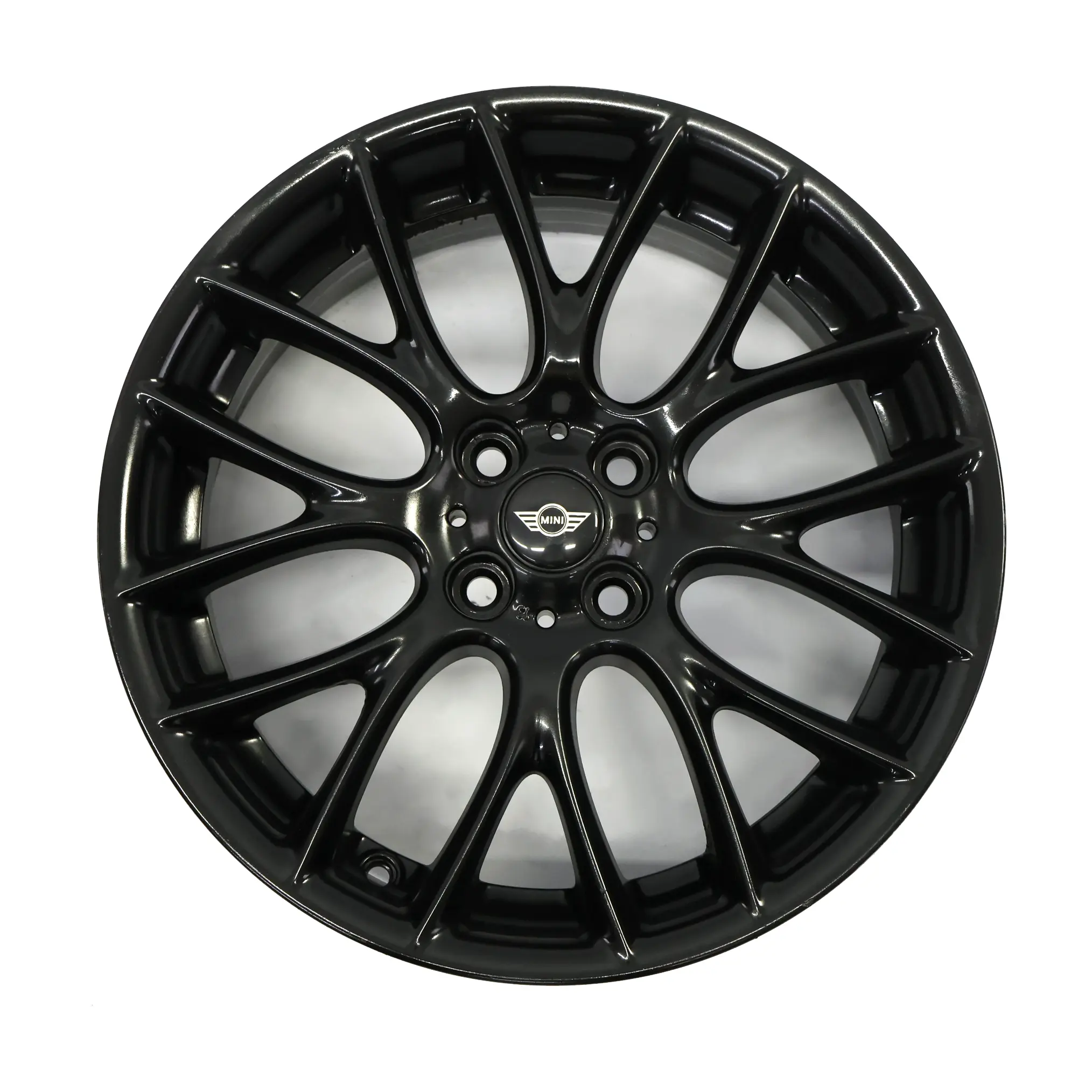 Mini Cooper R55 R56 Noir Jante Alliage 17" 7J ET:48 Cross Spoke Challenge