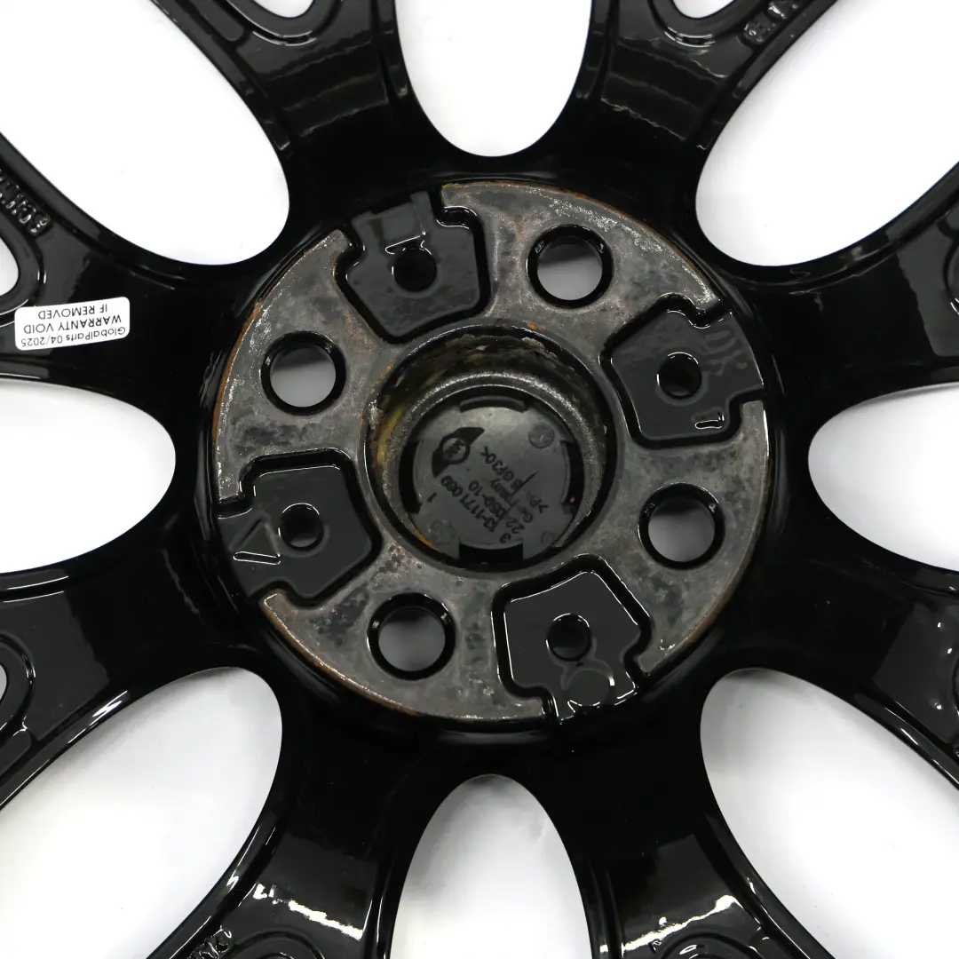 Mini Cooper R50 R55 R56 Schwarz Alu Felge 17" 7J ET:48 Cross Spoke Challenge