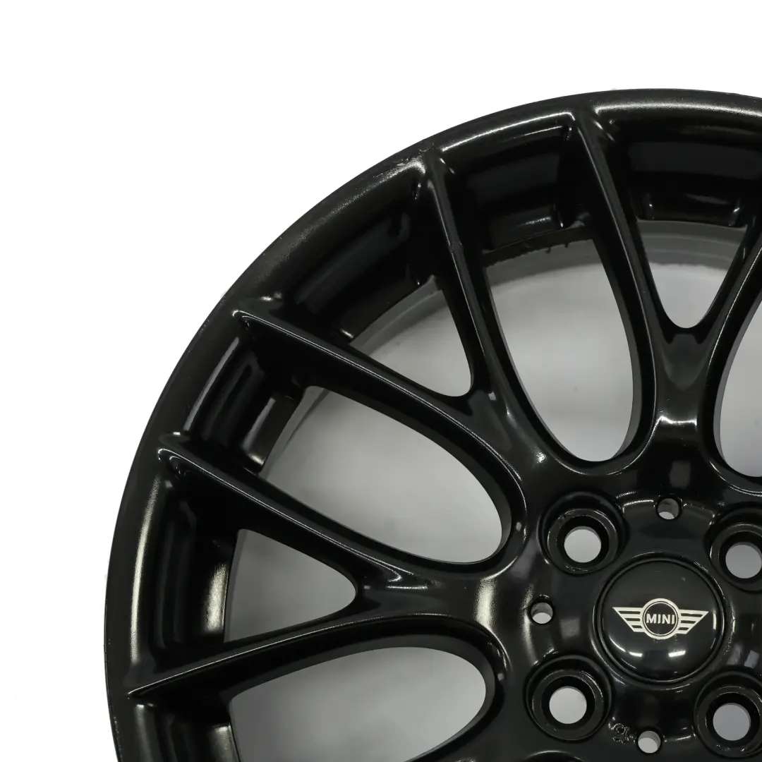 Mini Cooper R50 R55 R56 Schwarz Alu Felge 17" 7J ET:48 Cross Spoke Challenge