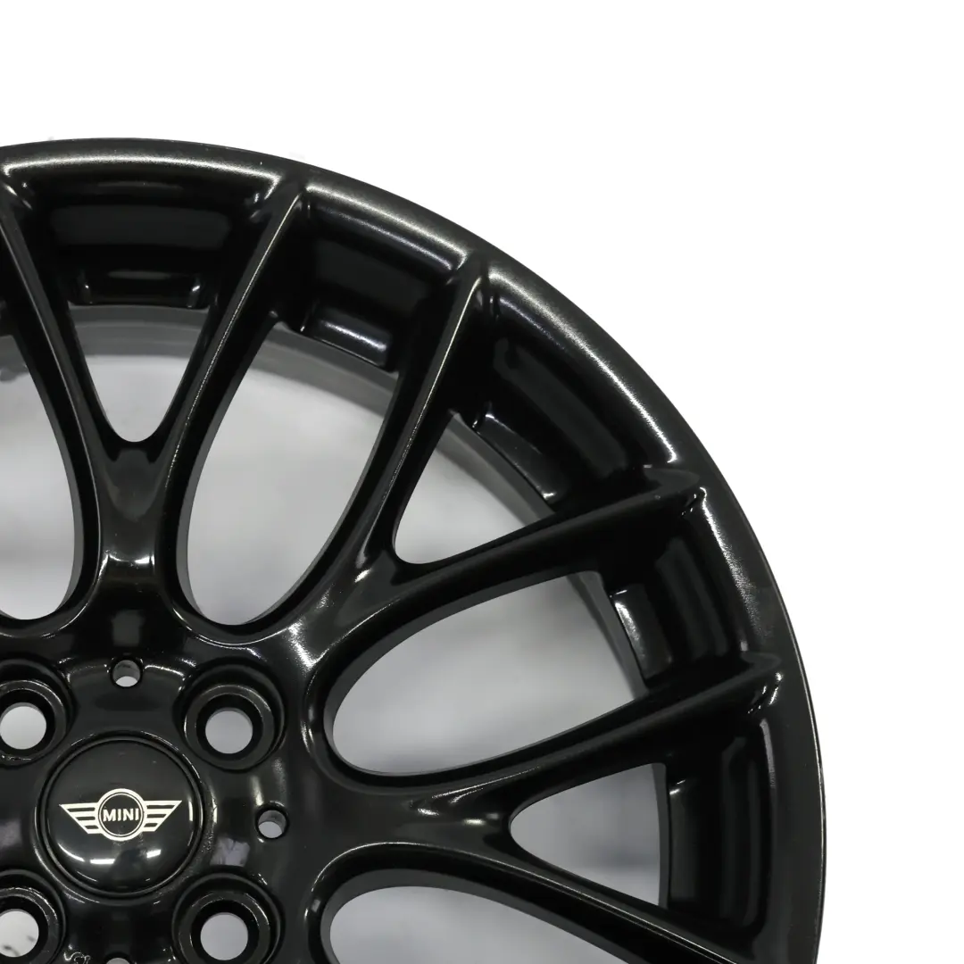 Mini Cooper R50 R55 R56 Schwarz Alu Felge 17" 7J ET:48 Cross Spoke Challenge