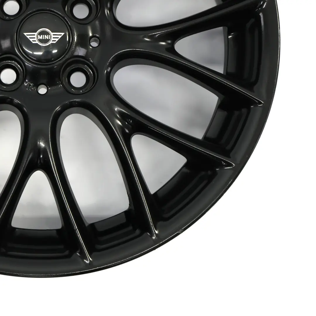 Mini Cooper R50 R55 R56 Schwarz Alu Felge 17" 7J ET:48 Cross Spoke Challenge