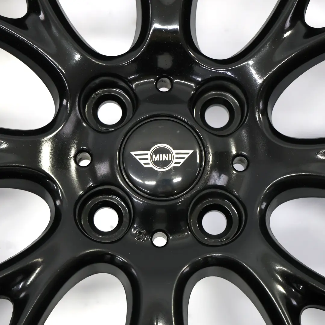 Mini Cooper R50 R55 R56 Schwarz Alu Felge 17" 7J ET:48 Cross Spoke Challenge
