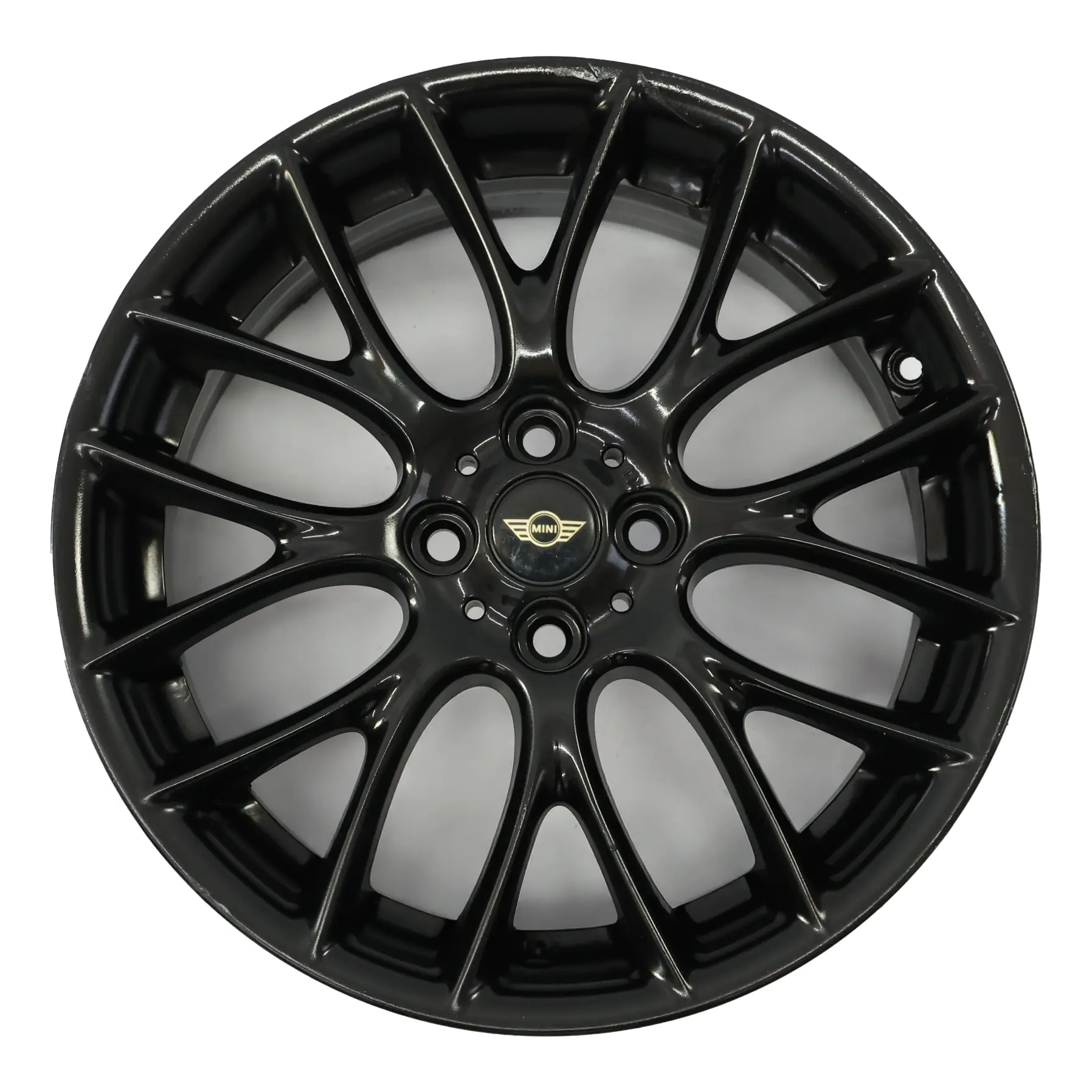 Mini Cooper R55 R56 Jante Alliage Noir 17" ET:48 7J Cross Spoke Challenge