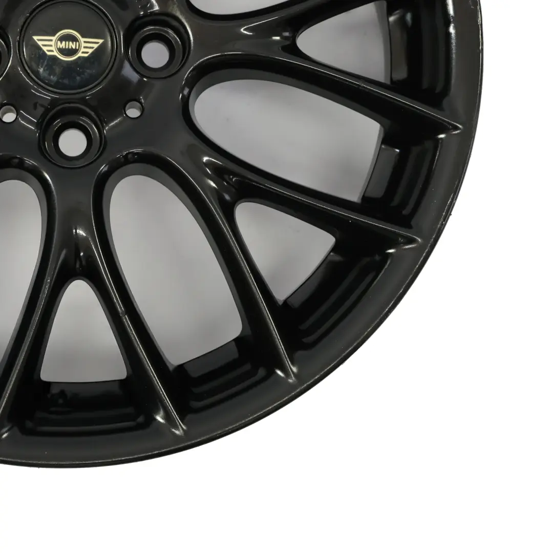Mini Cooper R50 R55 R56 Schwarz Alu Felge 7J 17" ET:48 Cross Spoke Challenge
