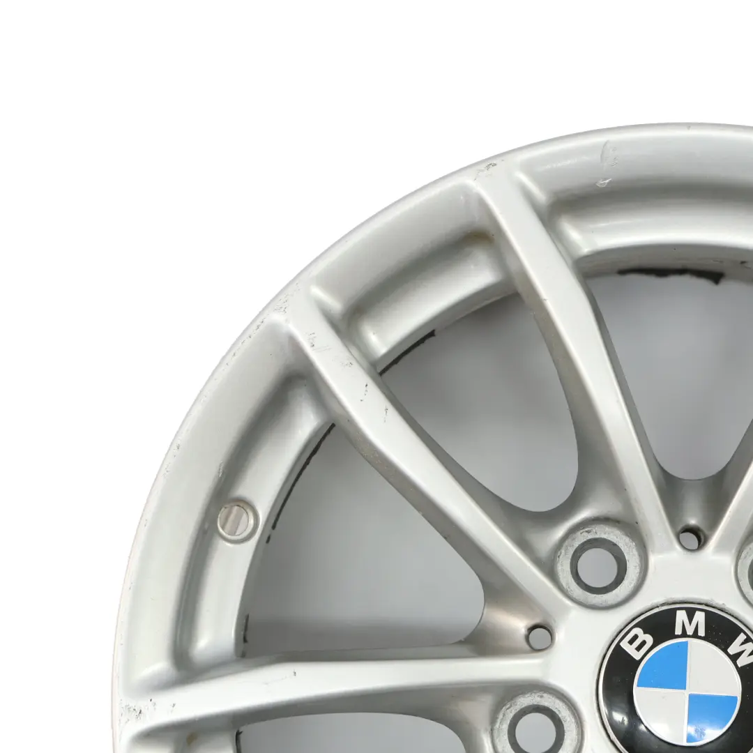 BMW F20 F21 F22 F23 Silver Wheel Alloy Rim 16" 7J ET:40 6796202 V-Spoke 378