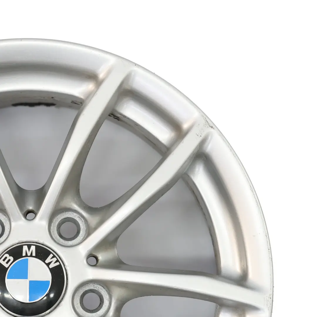BMW F20 F21 F22 F23 Silver Wheel Alloy Rim 16" 7J ET:40 6796202 V-Spoke 378