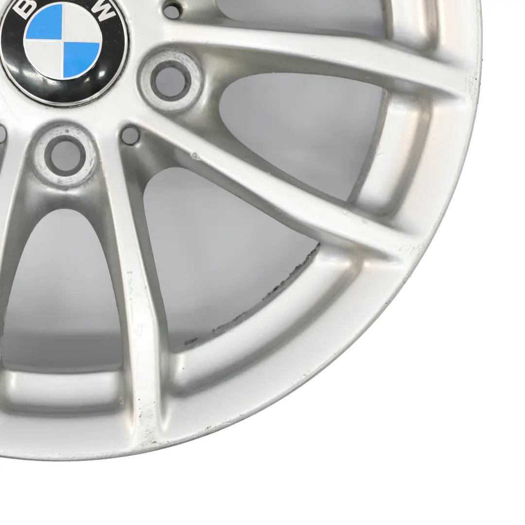 BMW F20 F21 F22 F23 Silver Wheel Alloy Rim 16" 7J ET:40 6796202 V-Spoke 378