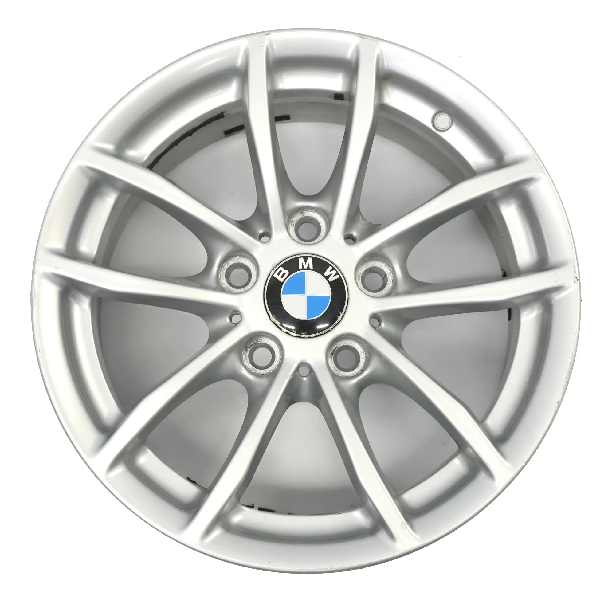 BMW F20 F21 F22 F23 Silver Wheel Alloy Rim 16" 7J ET:40 V-Spoke 378 6796202