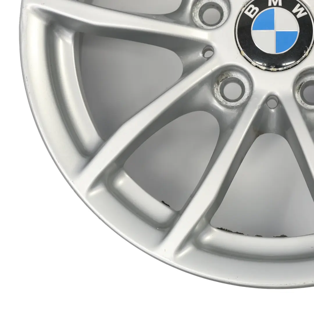 BMW F20 F21 F22 F23 Silver Wheel Alloy Rim 16" 7J ET:40 V-Spoke 378 6796202