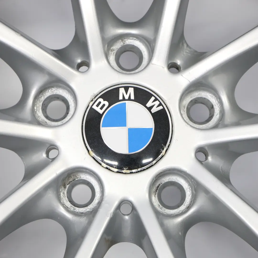 BMW F20 F21 F22 F23 Silver Wheel Alloy Rim 16" 7J ET:40 V-Spoke 378 6796202