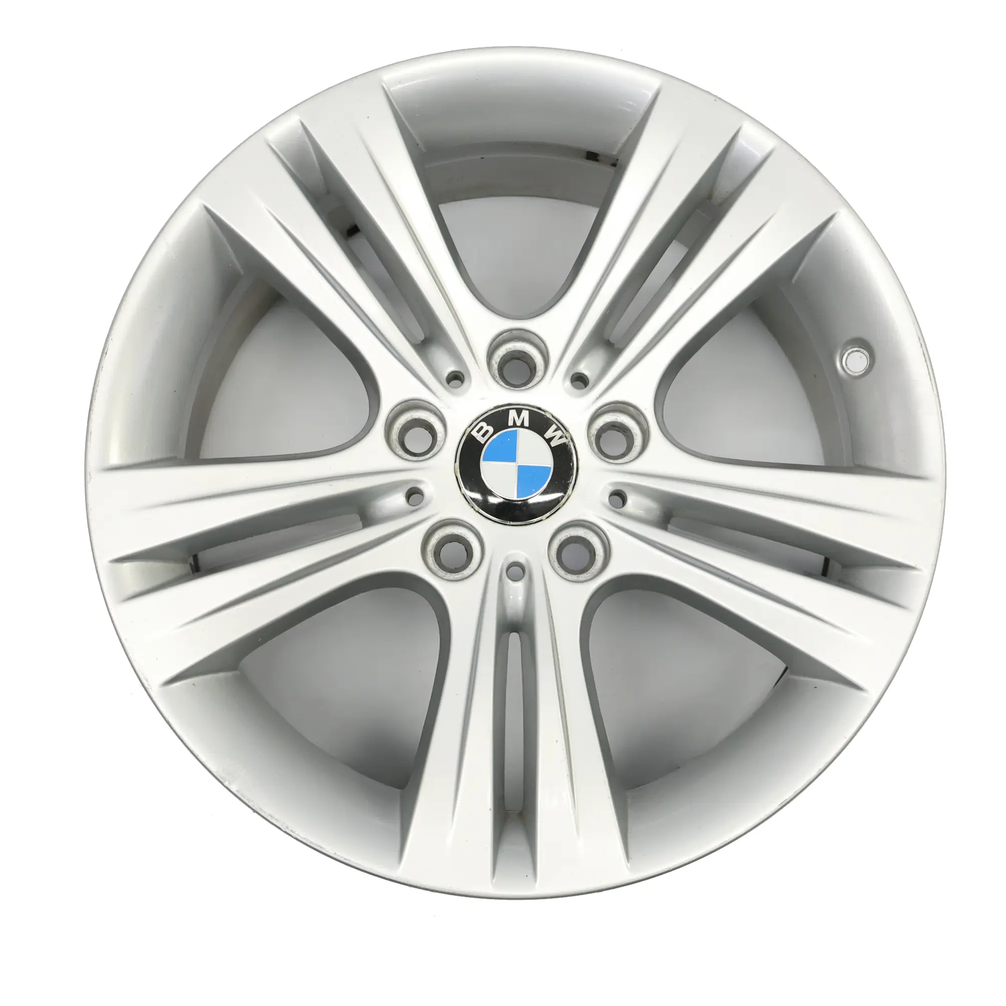 BMW F30 F31 F32 Cerchio In Lega Argento 17" Doppie Razze 392 ET:37 7,5J 6796239