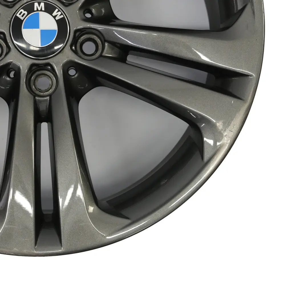 BMW F30 F31 F32 Cerchio In Lega Grigio 19" 8,5J Doppie Razze 401 ET:47 6796257