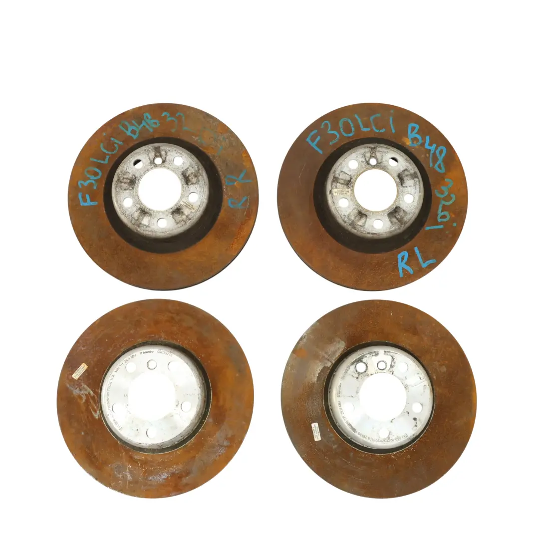 Brake Disc Set BMW F20 F22 F30 M Sport Front Rear Left Right N/O/S Brembo