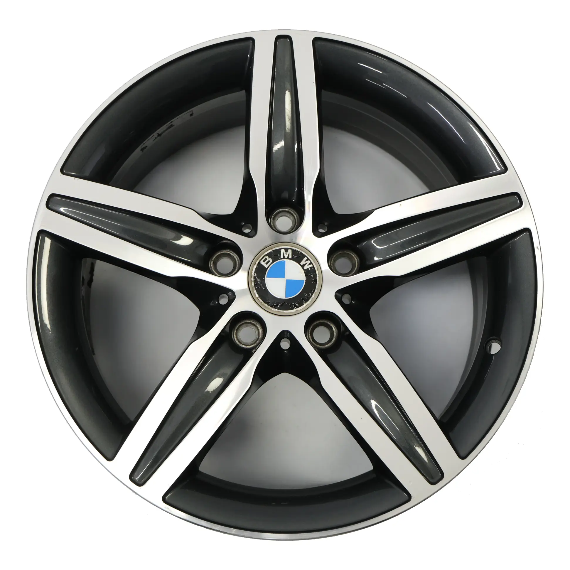 BMW F20 F21 F22 Bicolor Alloy Wheel Rim 17" Star Spoke 379 7,5J ET:43 6850151