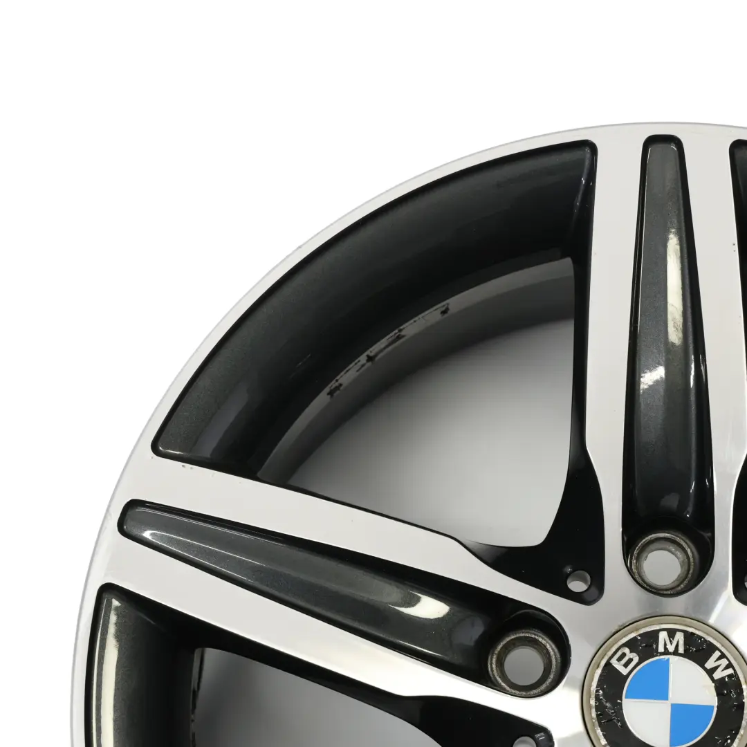BMW F20 F21 F22 Bicolor Alloy Wheel Rim 17" Star Spoke 379 7,5J ET:43 6850151