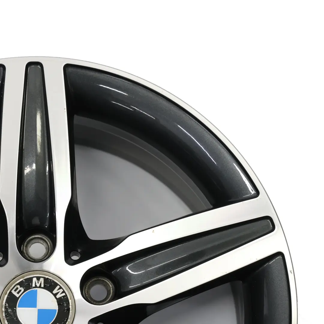 BMW F20 F21 F22 Bicolor Alloy Wheel Rim 17" Star Spoke 379 7,5J ET:43 6850151