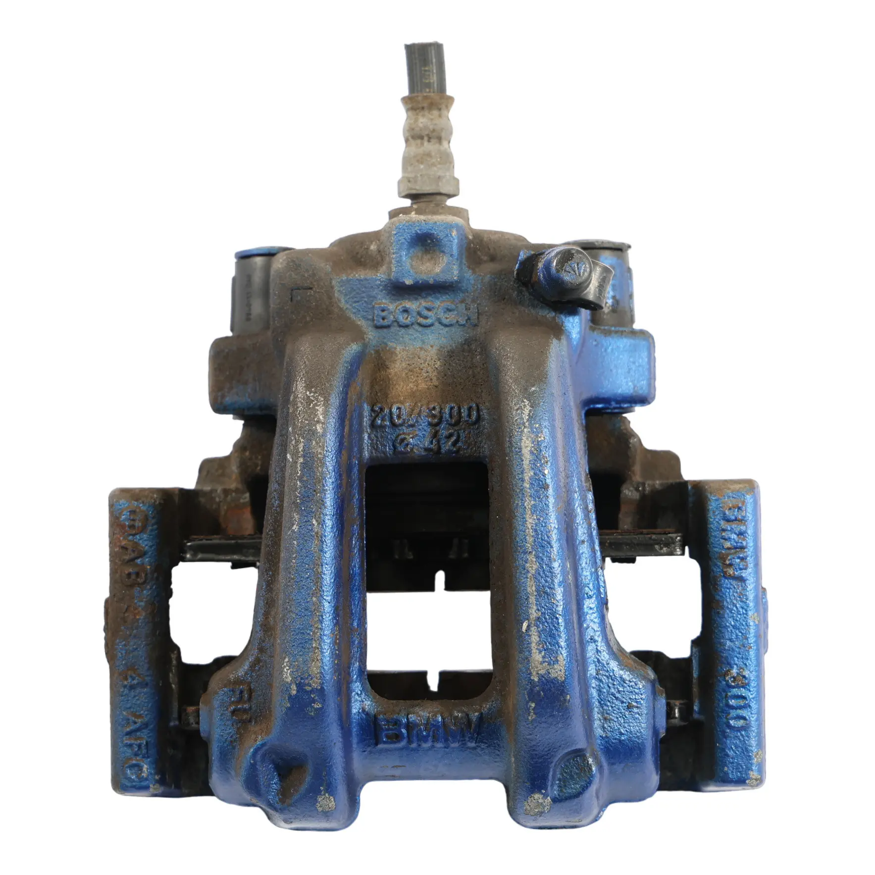 BMW F20 F21 F30 F31 Rear Brake Caliper Housing Carrier Left N/S Blue 6850857
