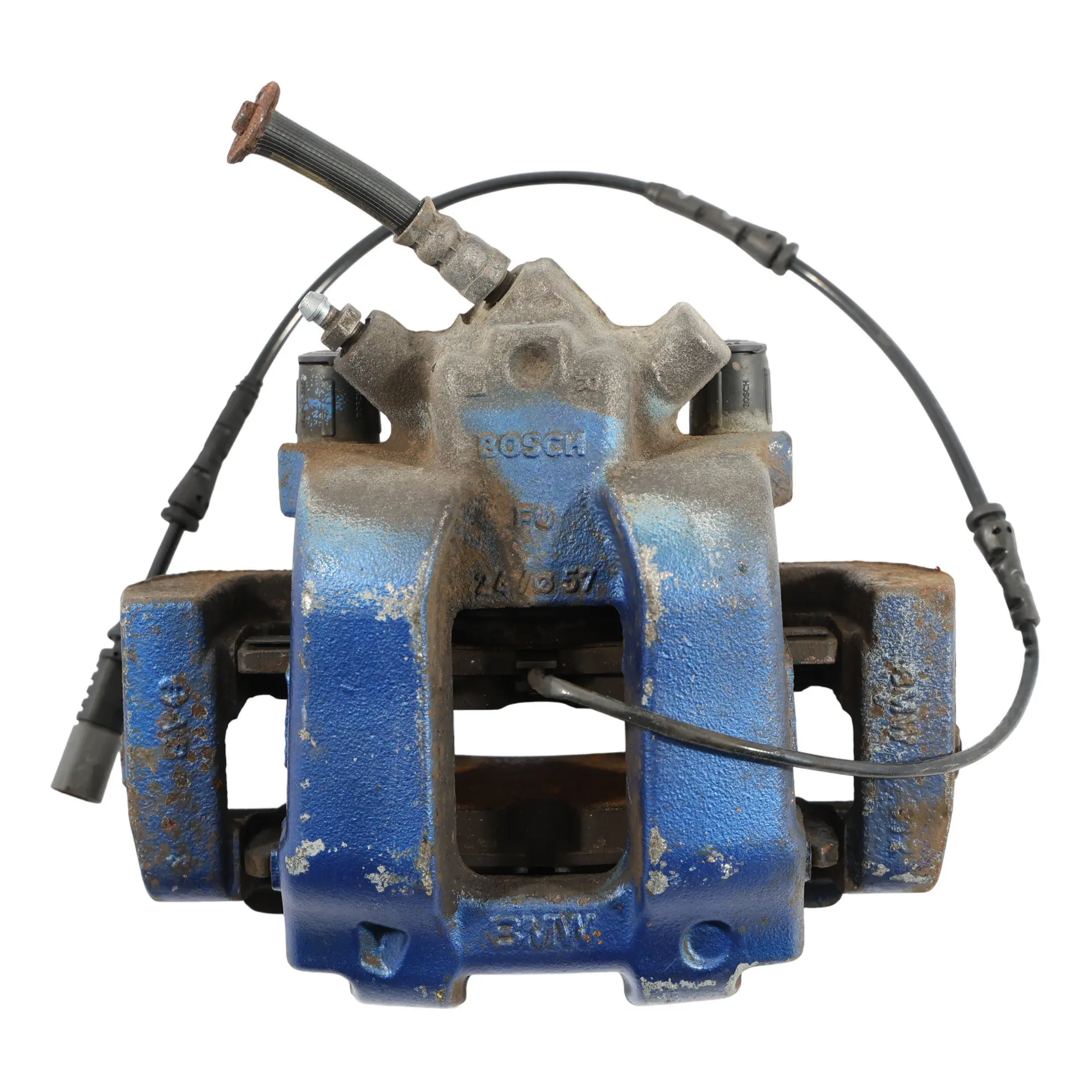 Brake Caliper BMW F22 F30 F31 F32 Front Caliper Housing Left N/S Blue 6850969