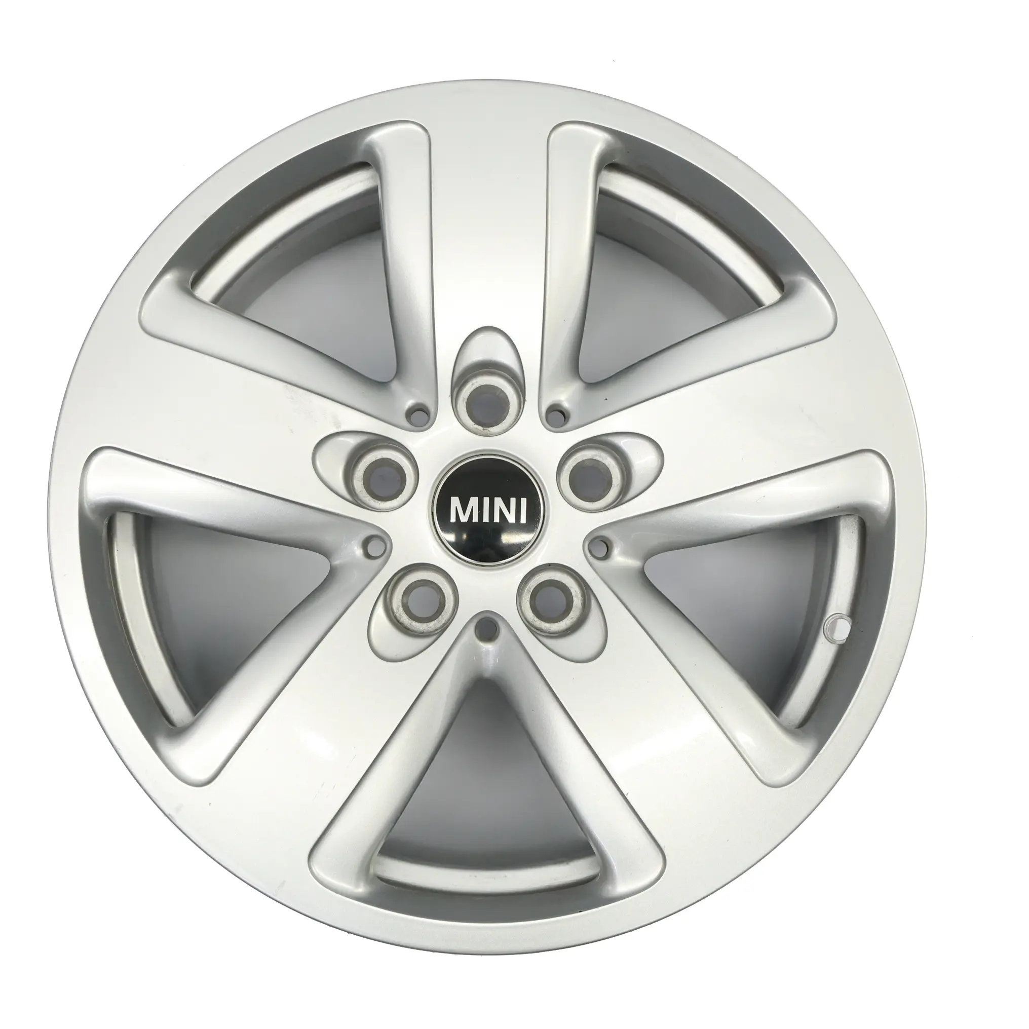 Mini Cooper F54 Silberne Leichtmetallfelge 16" ET:54 7J Revolite Speiche 6856043