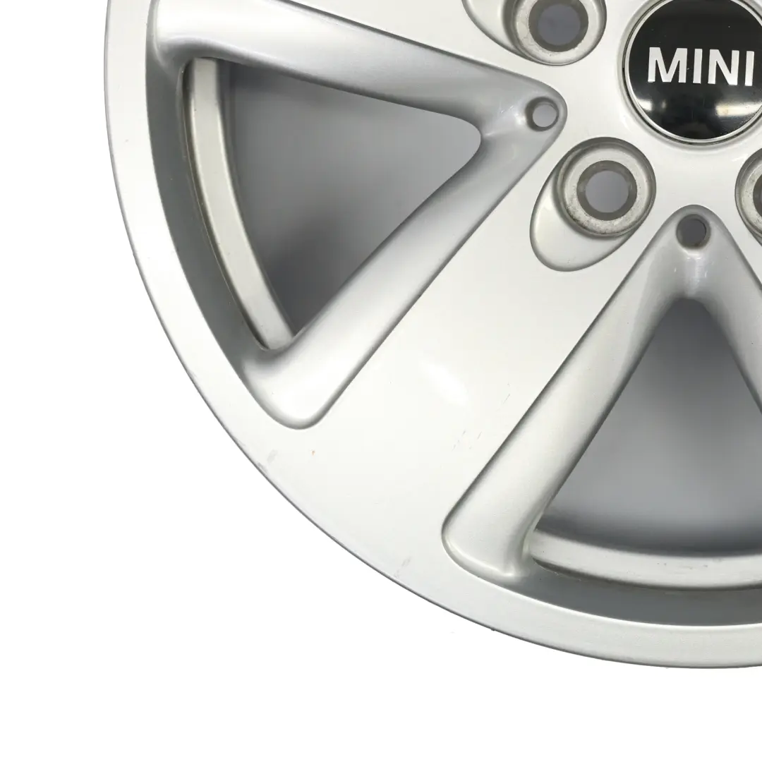 Mini Cooper F54 Silver Wheel Alloy Rim 16" ET:54 7J Revolite Spoke 6856043
