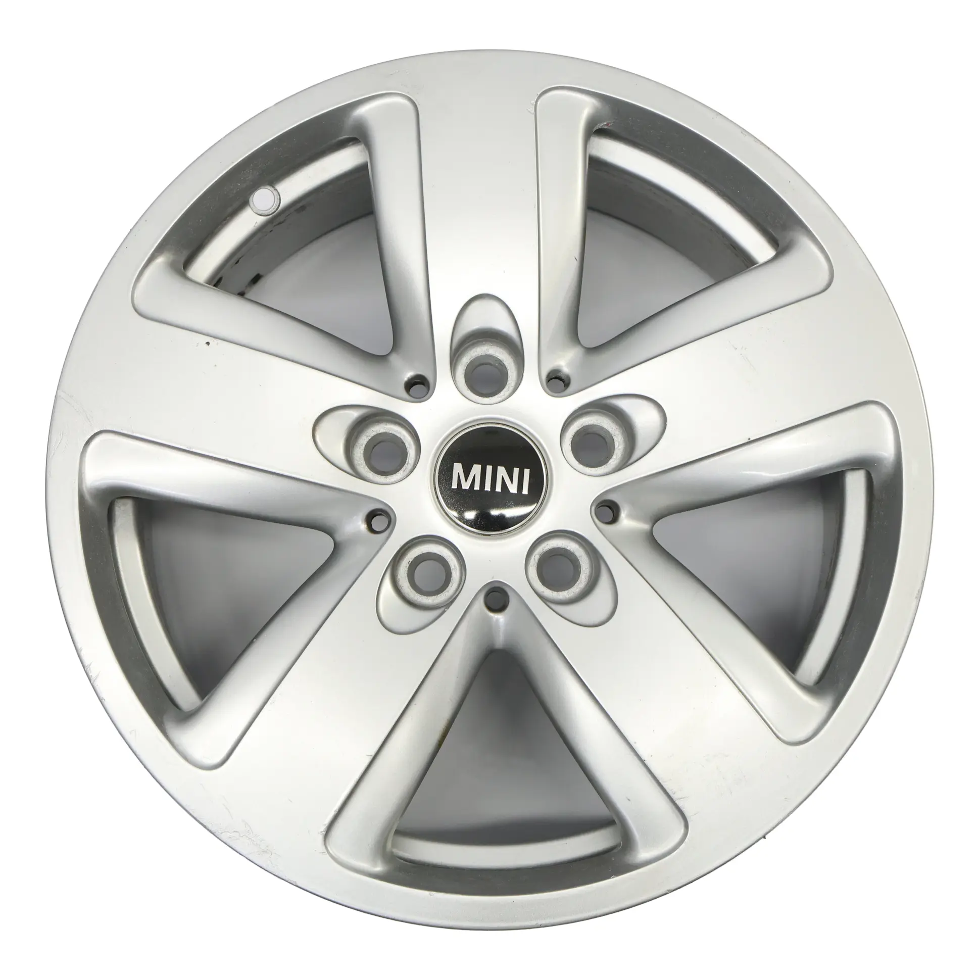 Mini Cooper F54 Argento Cerchio in lega 16" ET:54 7J Raggi Revolite 6856043