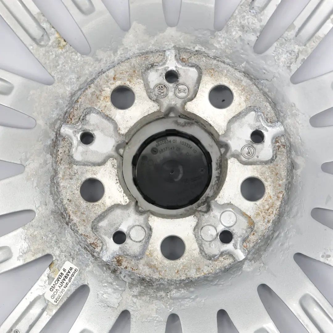 Mini F55 F56 Silver Wheel Alloy Rim 17" 7J ET:54 Tentacle Spoke 500 6856099